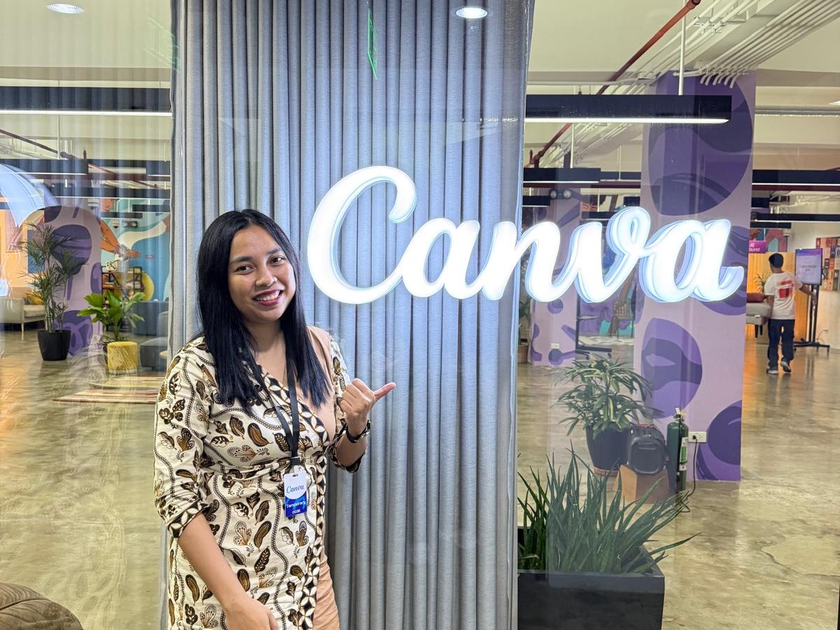 Mentari Rahman contributing to Canva's SEO and outreach initiatives